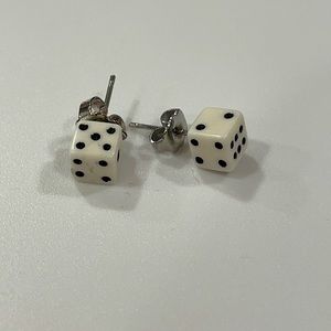 Dice Stud Earrings